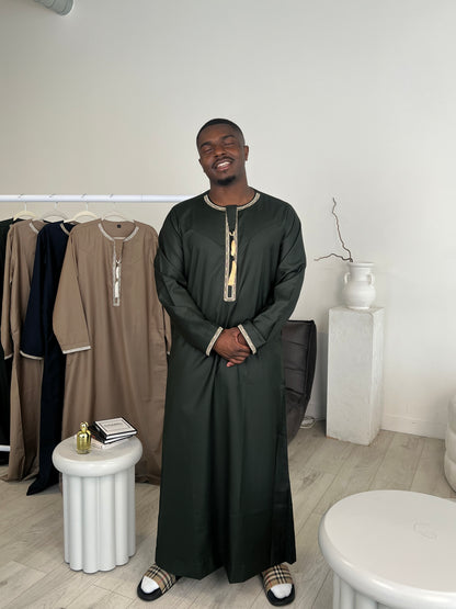 Omani Emerald Green Thobe