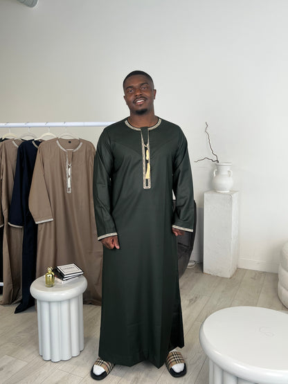 Omani Emerald Green Thobe